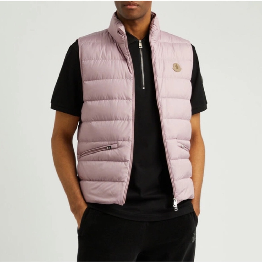 Moncler Lechtal Down Gilet Quilted Vest